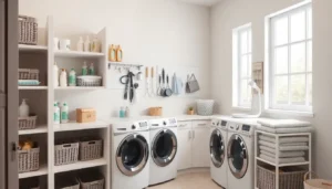 laundry room storage solutions